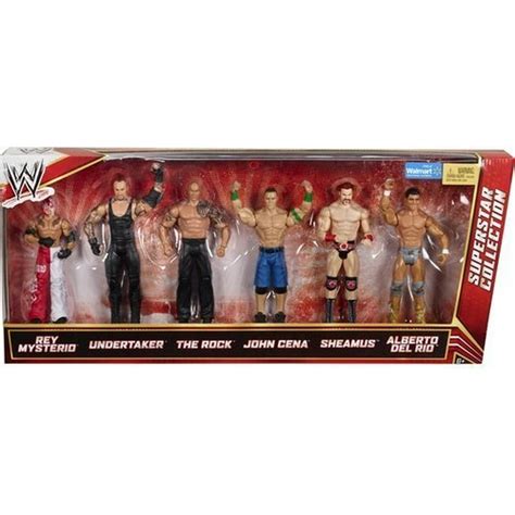 Wwe Superstar Collection Action Figures 6pk