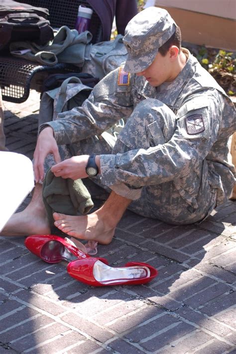 Soldiers In High Heels Draw Online Outburst