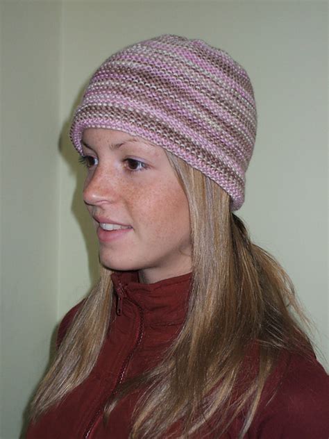 Ravelry Easy Garter Stitch Hat With Brim Pattern By Jacque Aldridge