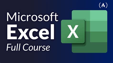 Learn Microsoft Excel - Full Video Course