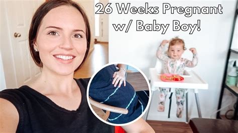 I Feel Huge 26 Weeks Pregnant W Baby Boy Youtube