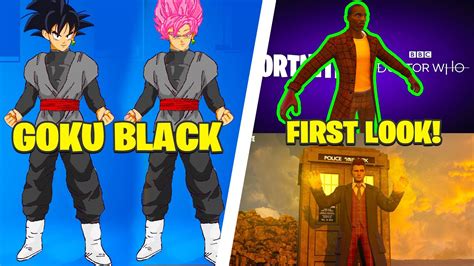 Fortnite Goku Black Now Confirmed First Look Youtube