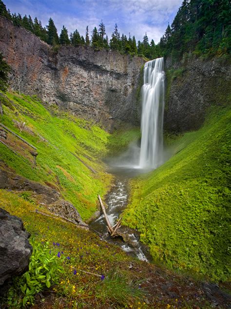 Salt Creek Falls Willamette National Forest Oregon Photo On Sunsurfer