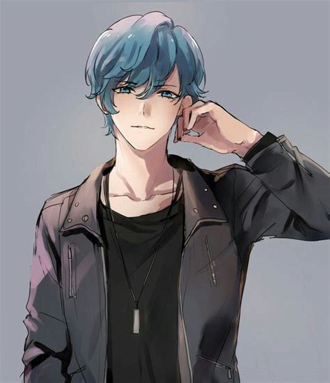 Anime Boys With Blue Hair