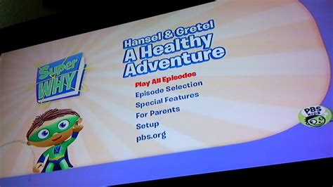 Super Why Hansel And Gretel A Healthy Adventure Youtube