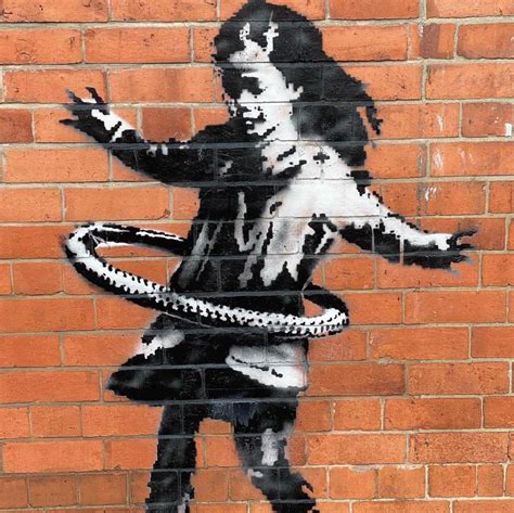 Banksys Hula Hoop Girl Mural Is What Nottingham Needed After