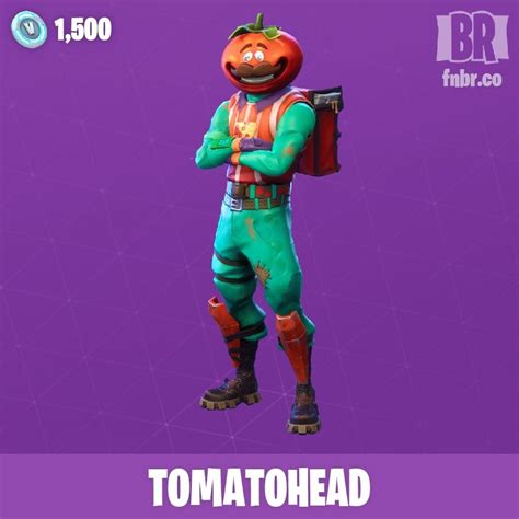 Dessin Fortnite Skin Tomate Tomatohead Outfit Fnbrco Fortnite Cosmetics