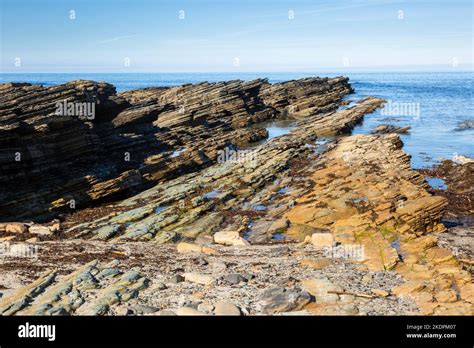 Coastal Rock Formation Orkney Uk 2022 Stock Photo Alamy