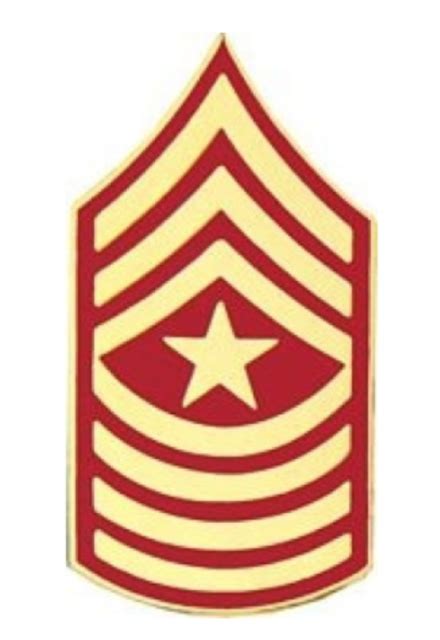 Marine Corps Sergeant Major Sgtmaj E 9 Rank Insignia Pin 14394 1