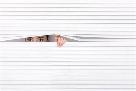 Looking Through Blinds Stock Photos Pictures And Royalty Free Images