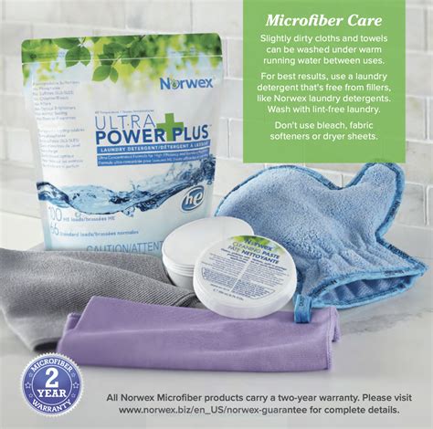Norwex Safe Haven 5 Best Microfiber Cleaning