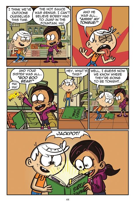 read online the loud house comic issue 8