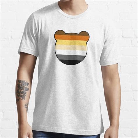 Gay Bear Face Bear Pride Flag T Shirt For Sale By Sleazoid