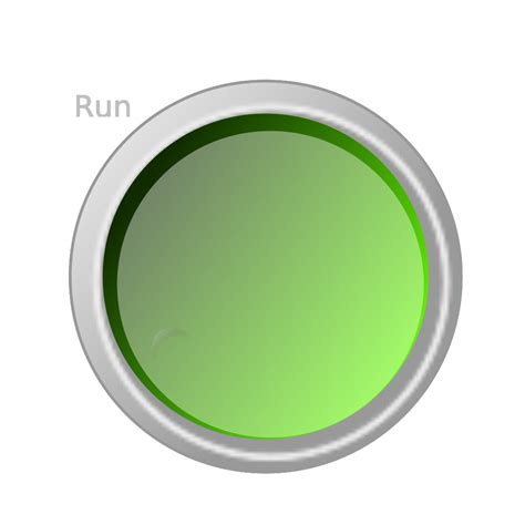 Run Push Button Svg Clip Arts Download Download Clip Art Png Icon Arts