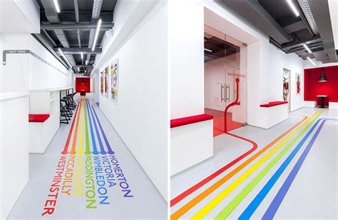 Colorful Lines Inspired By The London Underground Will Lead You To