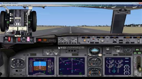 fsx introduction to cockpit operations of boeing 737 flight simulator gambaran