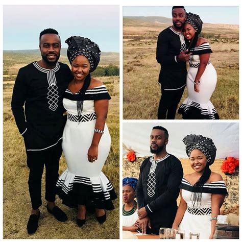 Clipkulture Xhosa Couple In Umbhaco Styled Traditional Wedding Attire