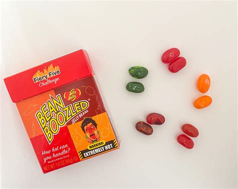 Jelly Belly Bean Boozled Fiery Five Challenge If You Can Handle The Heat