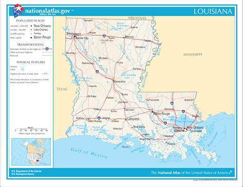 Lejupielādēt 6 566 usa karte pointers attēlus un datu bāzes fotoattēlus. Landkarte Louisiana (Strassenkarte) : Weltkarte.com ...