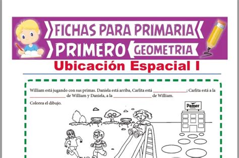Ejercicios de ubicación espacial para niños de primaria