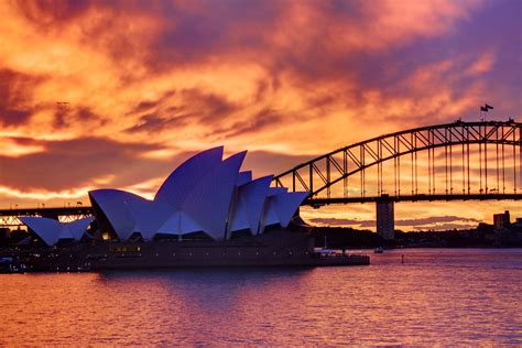 Sydney Opera House Sunset Tco1961 Flickr