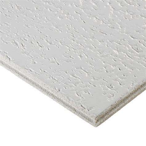 Armstrong Ceilings 12 In X 12 In 40 Pack White Textured Surface Mount