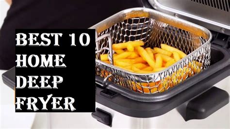 10 Best Home Deep Fryer In 2020