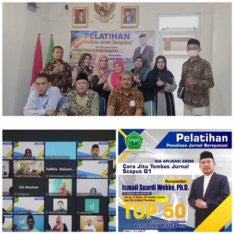 Universitas Mathlaul Anwar Banten Melakukan Kegiatan Pelatihan