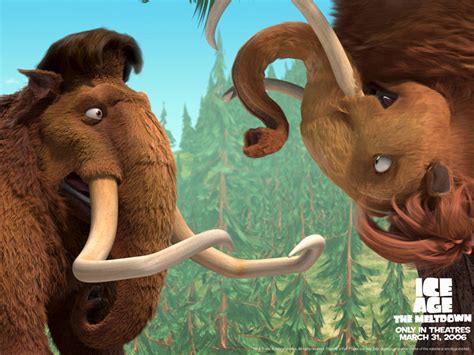 Ellie And Manfred Ice Age Wallpaper 9135990 Fanpop