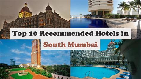 Top 10 Recommended Hotels In South Mumbai Top 10 Best 5 Star Hotels In South Mumbai Youtube
