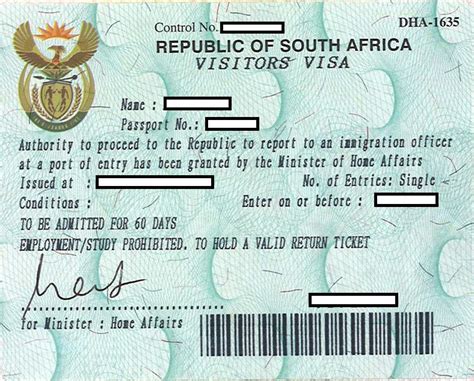 South Africa New World Immigration