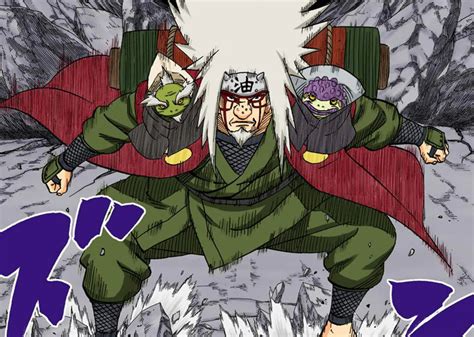 Imagem Modo Sábio Jiraiya Mangá Coloridopng Wiki Naruto Fandom