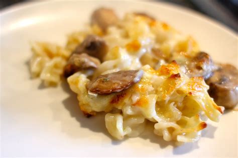mamacook: Creamy Mushroom Pasta Bake for the Whole Family