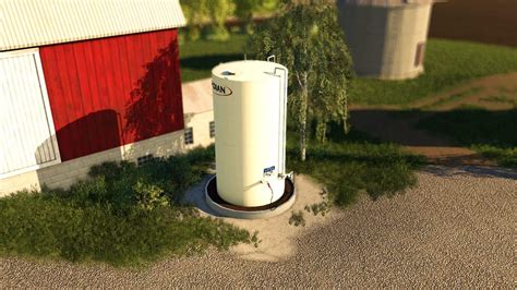 Placeable Meridian Fueltank And Bulkbins V Fs Farming Simulator