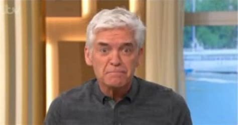 Phillip Schofield Branded Unbelievably Rude As He Shouts At This Morning Guest Mirror Online