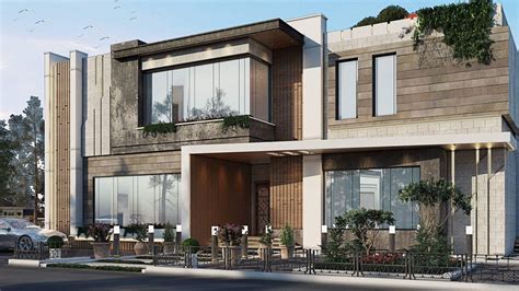 Modern Design For Villa Elevation On Behance