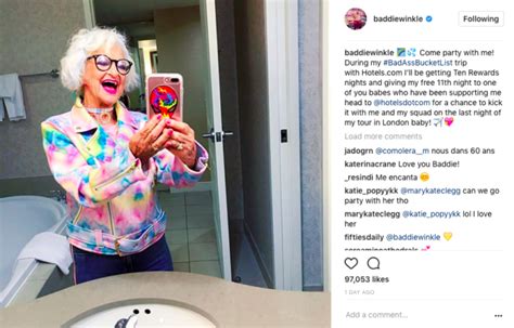 Insta Granma Baddie Winkle Announces Ultimate Bad Ass Bucket List
