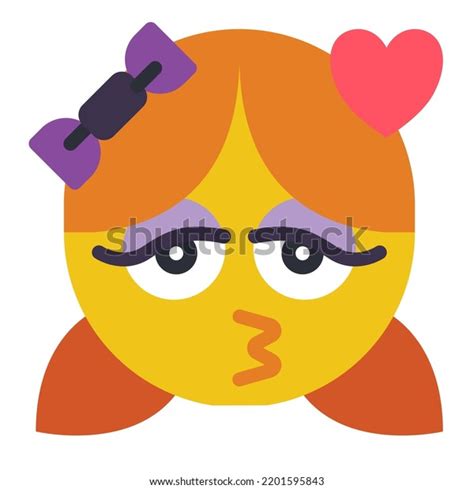 Kissing Emoji Illustration Isolated Emoticon Winking Stock Illustration 2201595843 Shutterstock