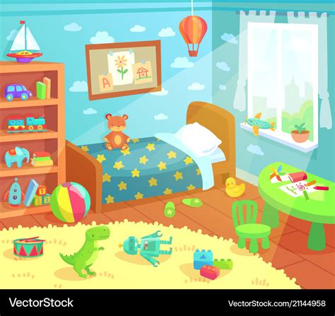 A Picture Of A Bedroom Cartoon Cartoon Interior Rich Image Photo Free Trial Bigstock Picture