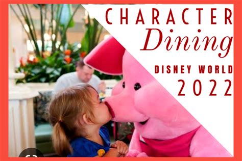 Disney World Character Dining Guide 2022