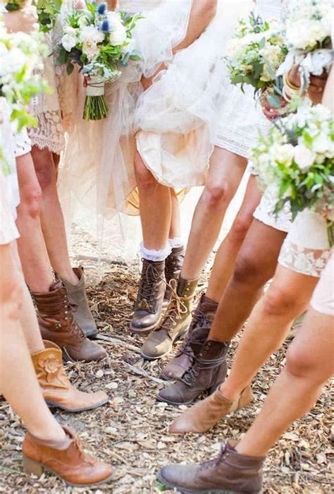 Trending Gorgeous Wedding Boots To Match With Your Wedding Dresses In