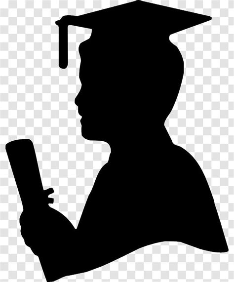 Graduation Ceremony Graduate University Silhouette Image Clip Art