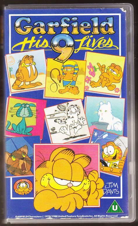 Garfield His 9 Lives Video Collection International Wikia Fandom