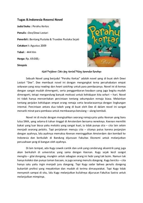 Contoh Resensi Buku Fiksi Lengkap - Contoh Hu