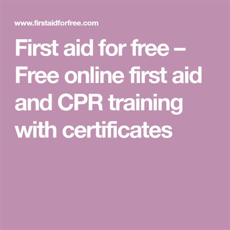 Thanks to professionals like you, protrainings has trained over 100,000 high. Free online first aid and CPR training | First aid, Cpr ...