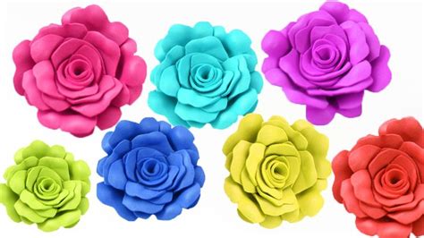How To Make Realistic Foam Roses With Foam Paper Foam Craft Ep 366