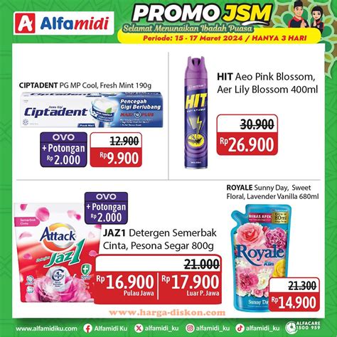 Promo Alfamidi Akhir Pekan Promo Jsm Maret Sopasti