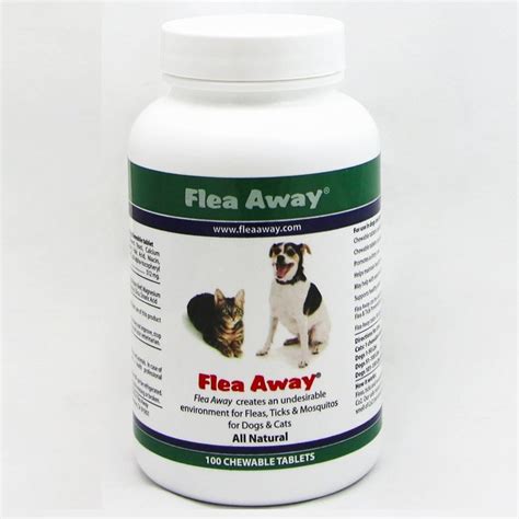 Flea Away Chewable Flea And Tick Repellent For Dogs And Cats