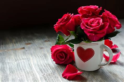 1920x1080px Free Download Hd Wallpaper Valentines Day Red Roses