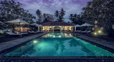 Luxury Group Beach Villa In Bentota Sri Lanka Villa In Sri Lanka